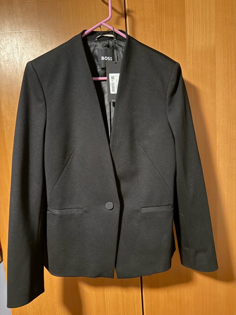 Hugo Boss Black Single-Button Tailored Blazer